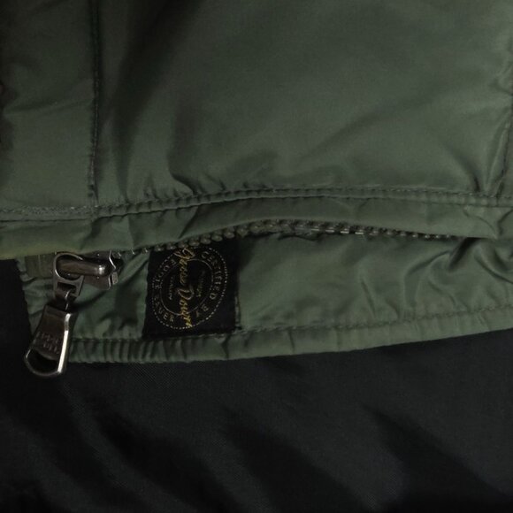VTG Eddie Bauer Womens Goose Down Jacket Green Size S Winter Coat - Picture 8 of 11